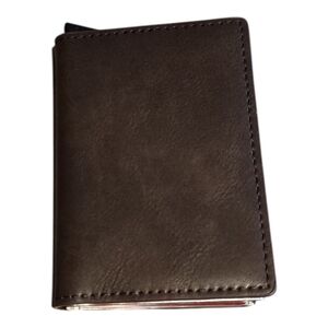 Elegant Brown Leather Wallet